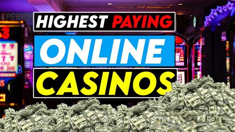 which online casino pays the best.